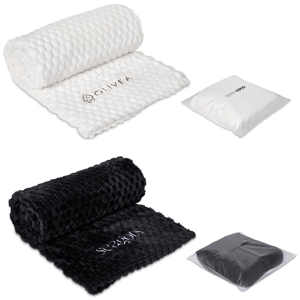 Serendipio Cozy Cloud Fleece Blanket Serendipio Cozy Cloud Fleece Blanket Blankets 2