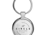 Biru Round Dome Keyring Biru Round Dome Keyring Corporate Gifting
