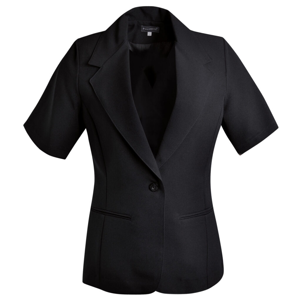 Rosa Jacket Short Sleeve – Black – End Of Range ON SALE