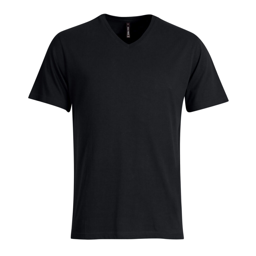 160G Heavyweight Lifestyle V-Neck T-Shirt MADE IN AFRICA