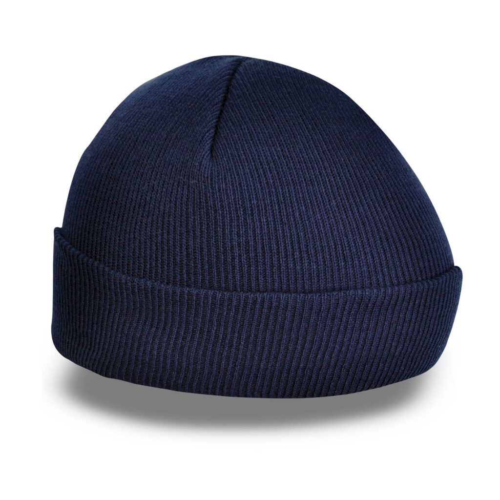 Knitted beanies – navy KNITWEAR