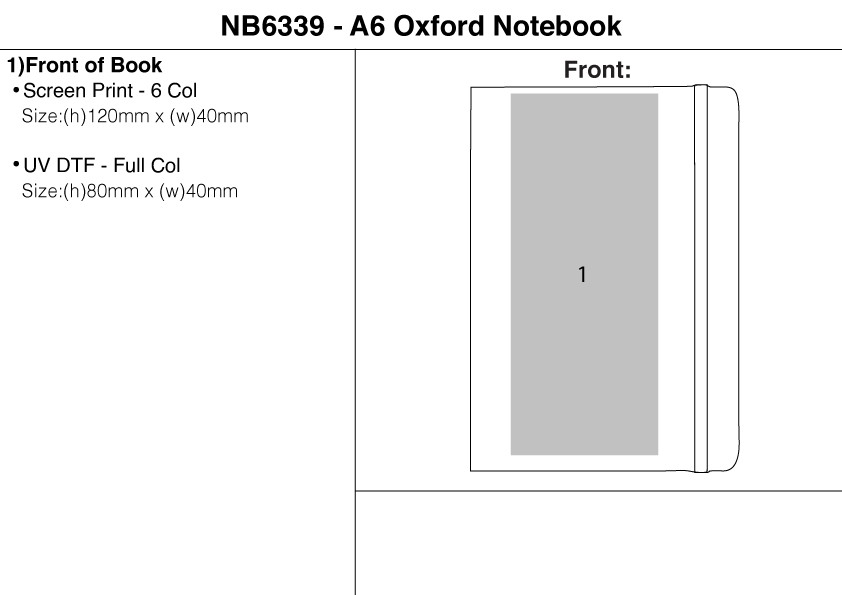 A6 Oxford Notebook A6 Oxford Notebook Corporate Gifting 3