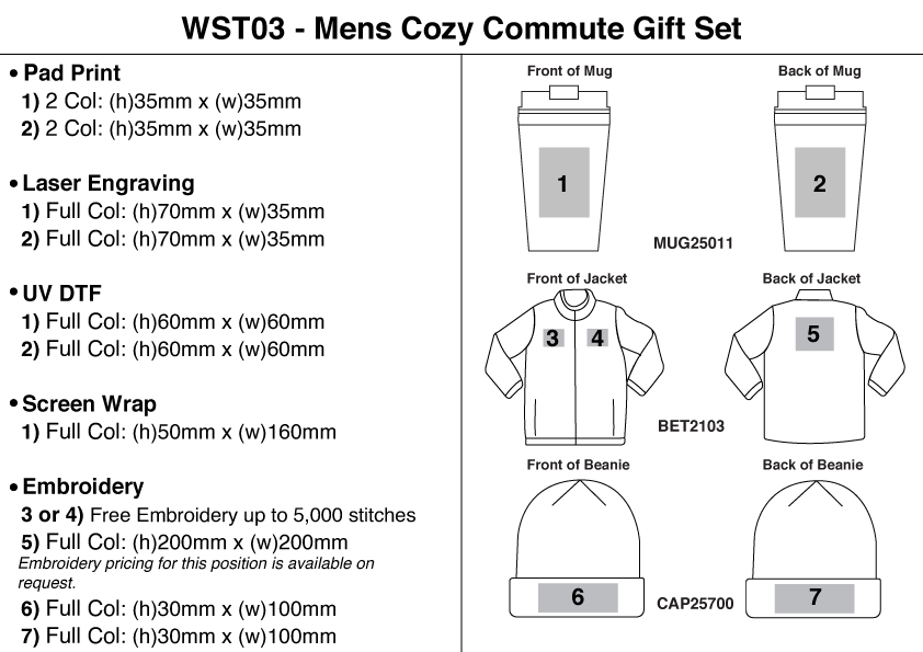 Mens Cozy Commute Gift Set Mens Cozy Commute Gift Set Corporate Gifting 3