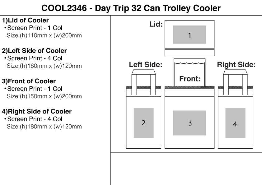 Day Trip 32 Can Trolley Cooler Day Trip 32 Can Trolley Cooler Corporate Gifting 3