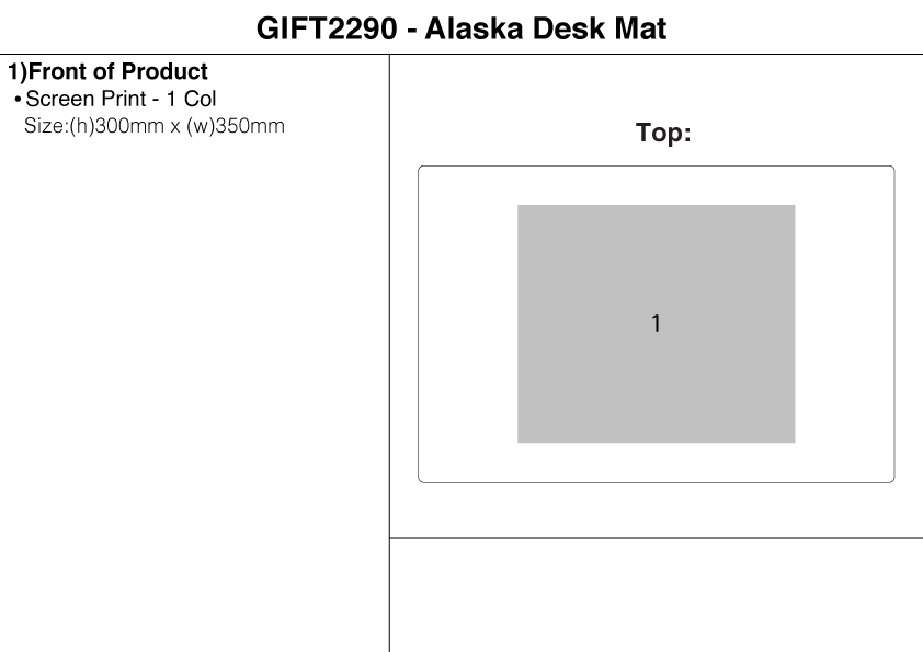 Alaska Desk Mat Alaska Desk Mat Corporate Gifting 3