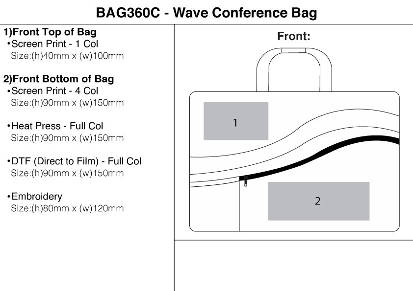 Wave Conference Bag Wave Conference Bag Corporate Gifting 3