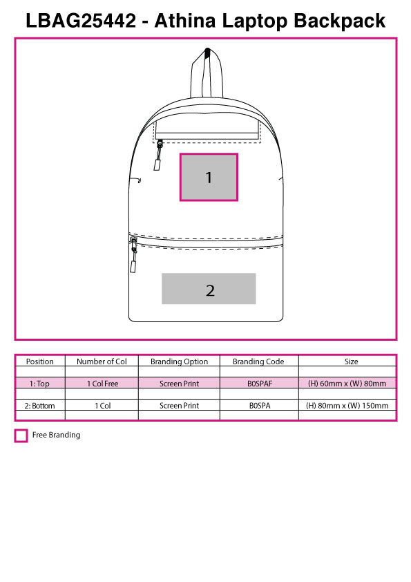 Athina Laptop Backpack Athina Laptop Backpack Corporate Gifting 3