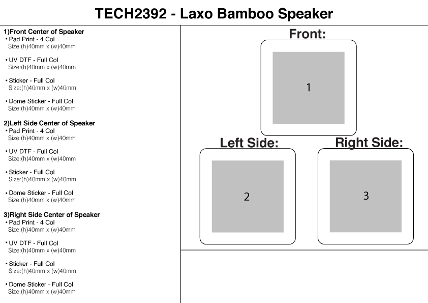 Laxo Bamboo Speaker Laxo Bamboo Speaker Corporate Gifting 3