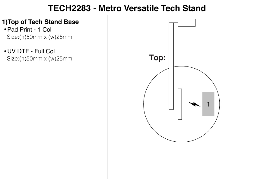 Metro Versatile Tech Stand Metro Versatile Tech Stand Corporate Gifting 3