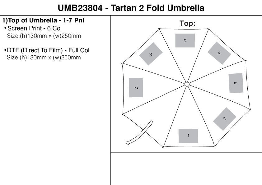 Tartan 2 Fold Umbrella Tartan 2 Fold Umbrella Umbrellas 7