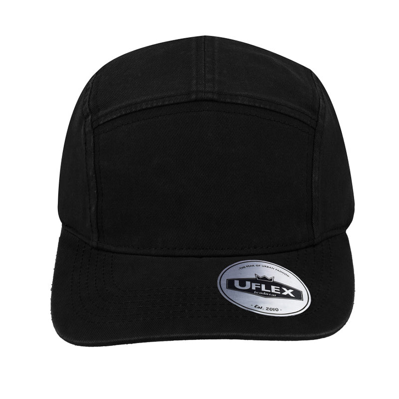 5 Panel Washed Cotton Cap Caps