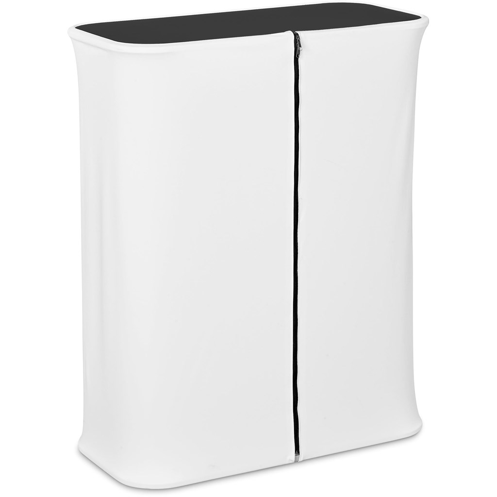 Collapsible Fabric Tube Counter Skin Collapsible Fabric Tube Counter Skin Branded Displays 5
