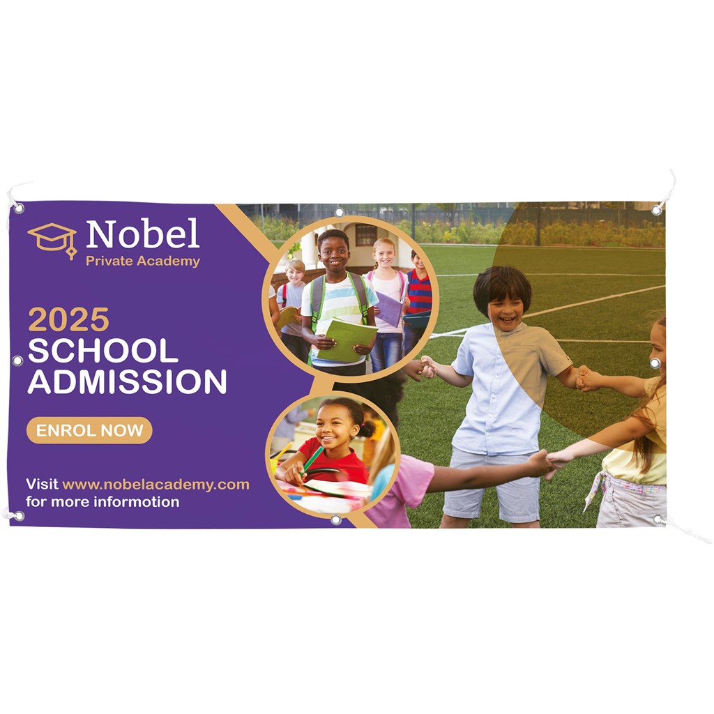 PVC Banner 1.2m x 0,6m PVC Banner 1.2m x 0,6m Branded Displays 2