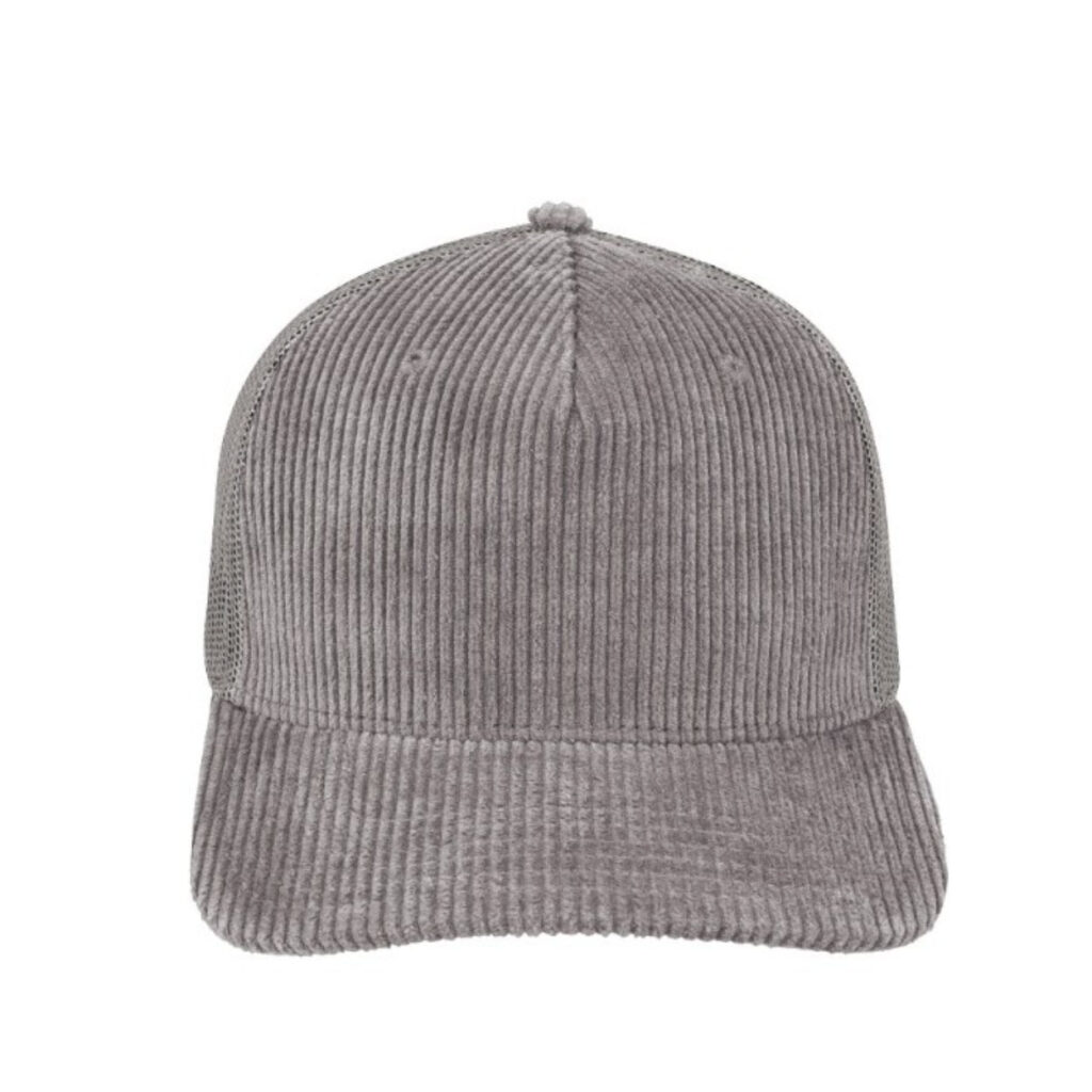 5 Panel Corduroy Trucker Cap Corporate Clothing