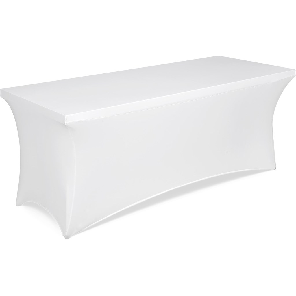 Champion Spandex Stretch Slip-Over Tablecloth Champion Spandex Stretch Slip-Over Tablecloth Branded Displays 5