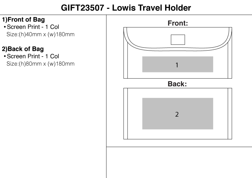 Lowis Travel Holder Lowis Travel Holder Corporate Gifting 3