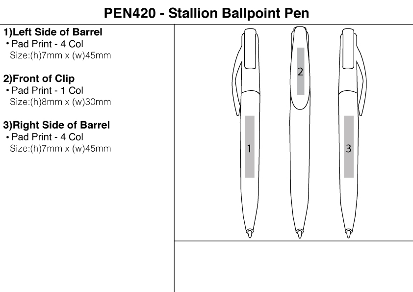 Stallion Ballpoint Pen Stallion Ballpoint Pen Gifts under R50 7