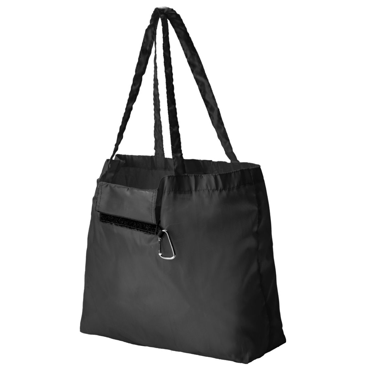 Foldable Shopper with Carabiner Foldable Shopper with Carabiner Shopper & Totes 2