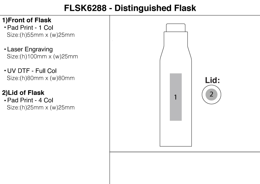 Distinguished Flask Distinguished Flask Flasks 4