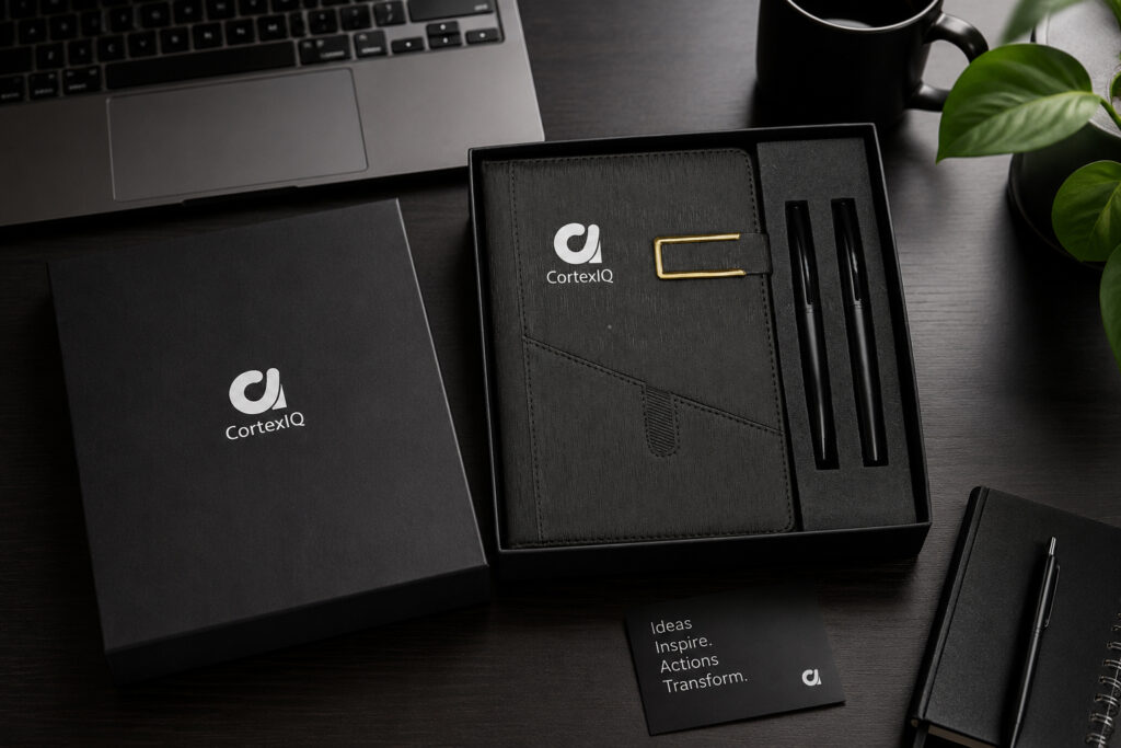 Luxe Legacy Notebook & Twin Pen Gift Set Corporate Gifting