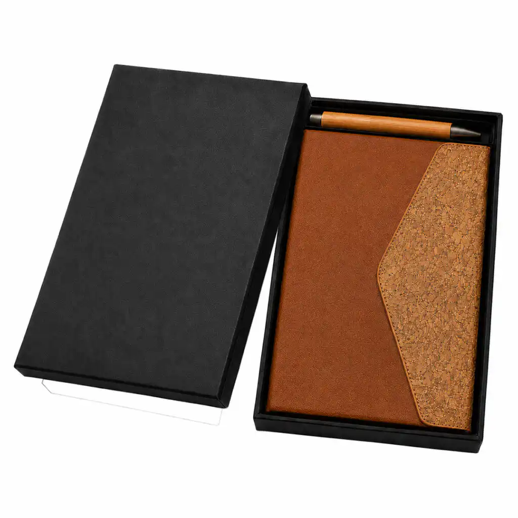 Terra Pu Notebook & Pen Gift Set Corporate Gifting