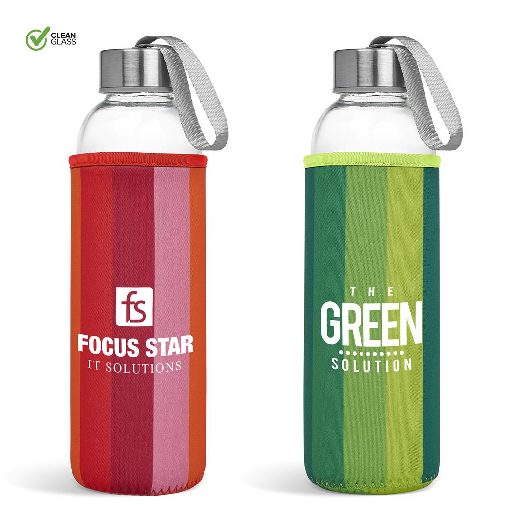 Kooshty Quirky Glass Water Bottle – 500ml Corporate Gifting