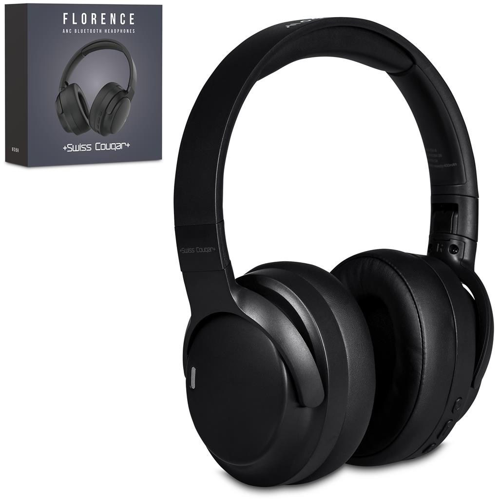 Swiss Cougar Florence Active Noise Cancelling Bluetooth Headphones Corporate Gifting