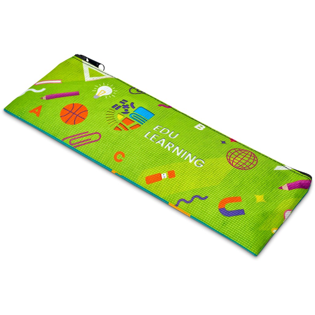 Pre-Printed Sample Hoppla Parker Recycled PET Stitch-Bond Pencil Case Corporate Gifting
