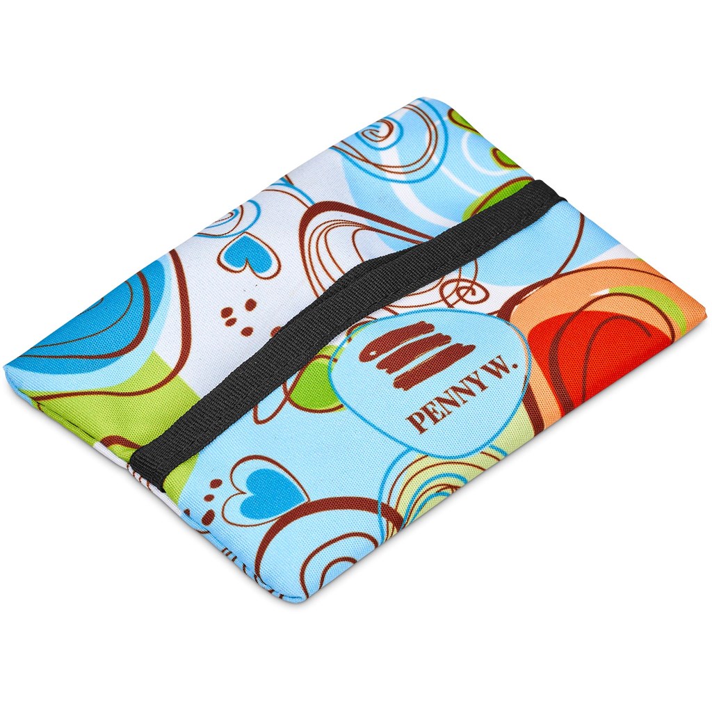Pre-Printed Sample Hoppla Wolseley Polyester Tissue Pouch Corporate Gifting