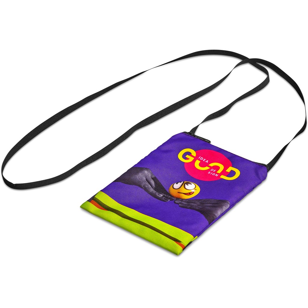 Pre-Printed Sample Hoppla Robben Cross Body Sling Pouch Corporate Gifting