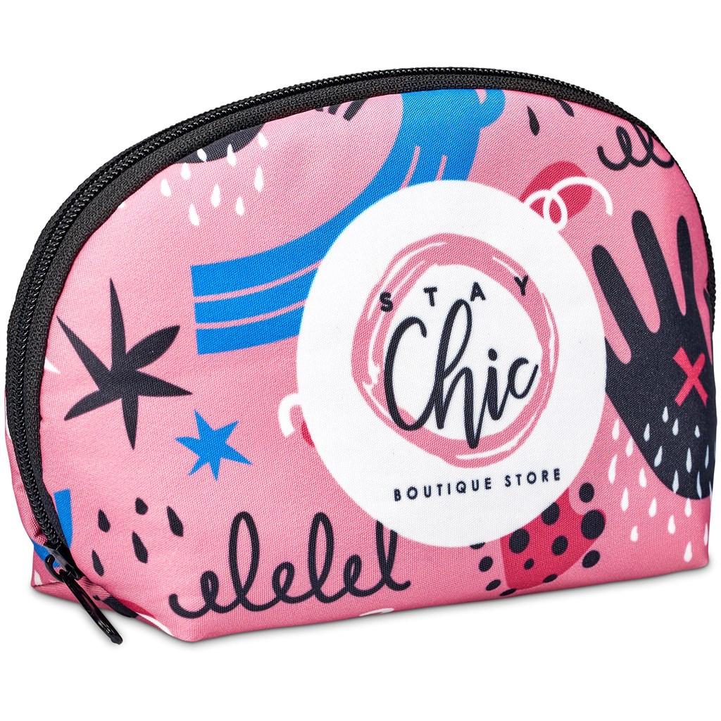 Pre-Printed Sample Hoppla Victoria Mini Cosmetic Bag Custom Bags & Accessories