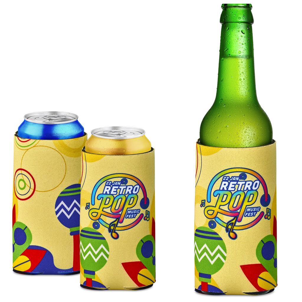 Pre-Printed Sample Hoppla Icey Neoprene Stubby Cooler Corporate Gifting