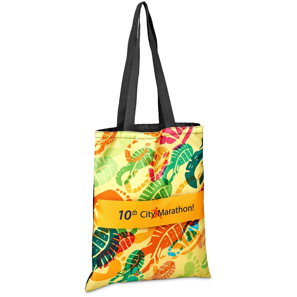 Pre-Printed Sample Hoppla Mall Shopper With Front Panel Corporate Gifting