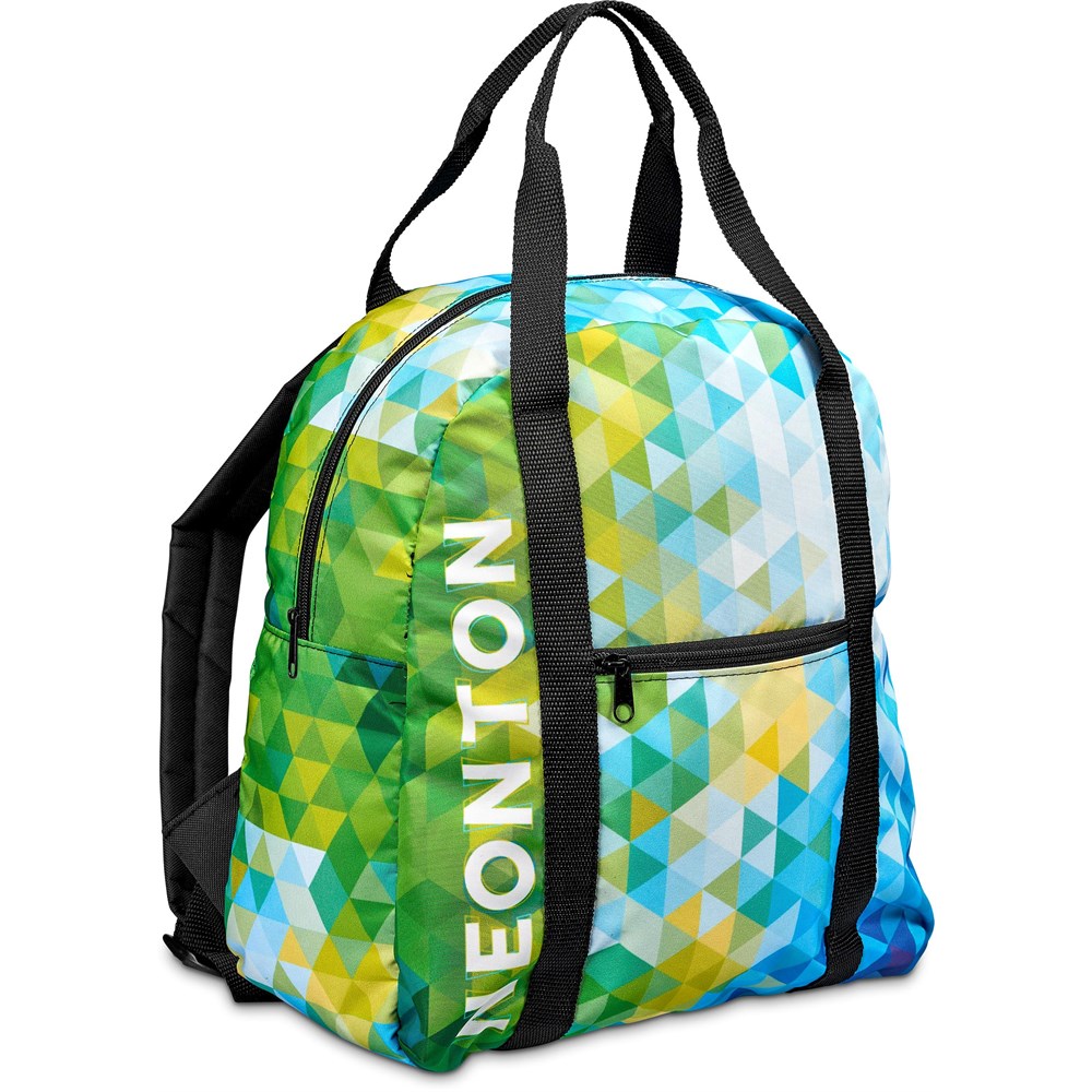 Pre-Printed Sample Hoppla Motley Backpack Custom Bags & Accessories