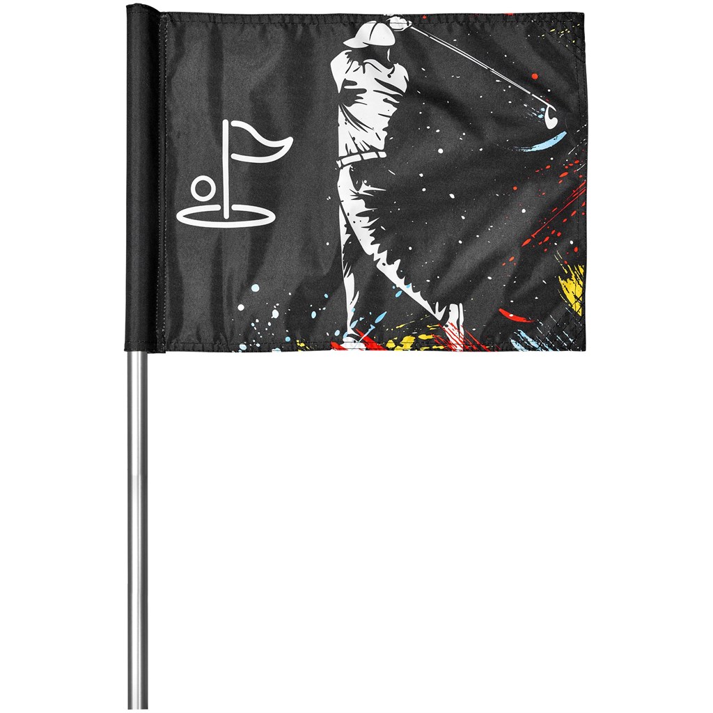 Pre-Printed Sample Hoppla Tournament Golf Flag Corporate Gifting