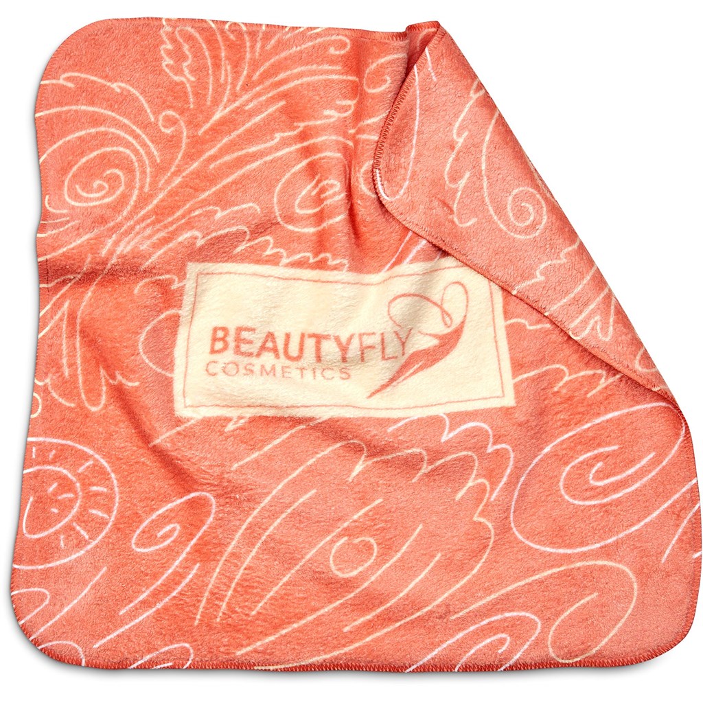 Pre-Printed Sample Hoppla Glamour Makeup Remover Cloth – Double-Sided Branding Corporate Gifting