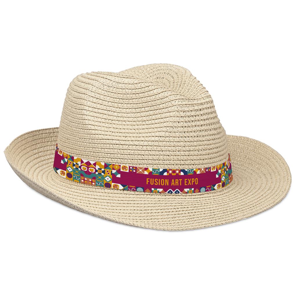 Pre-Printed Sample Bruno Fedora Hat Hats