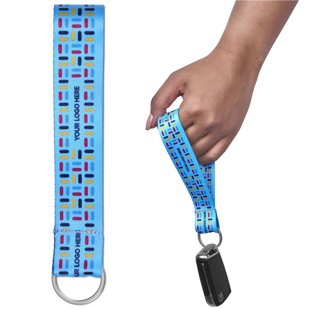 Altitude Cordelle Double-Sided Wrist Strap Keyholder – Sample Corporate Gifting