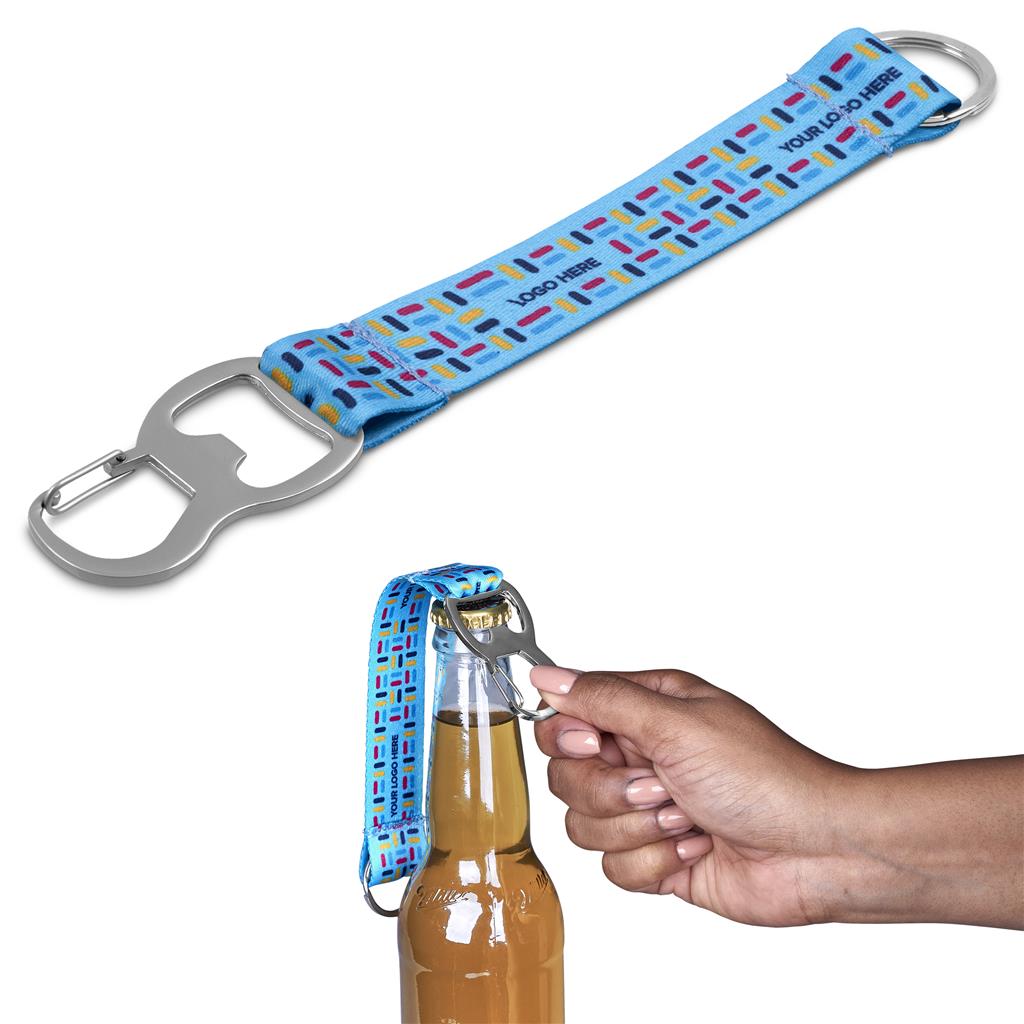 Altitude Velar Double-Sided Bottle Opener Keyholder – Sample Corporate Gifting
