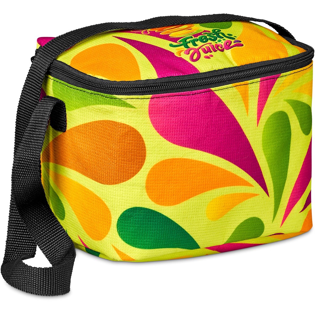 Pre-Production Hoppla Ontario Recycled PET Stitch-Bond 6 Can Cooler Custom Coolers & Lunchware