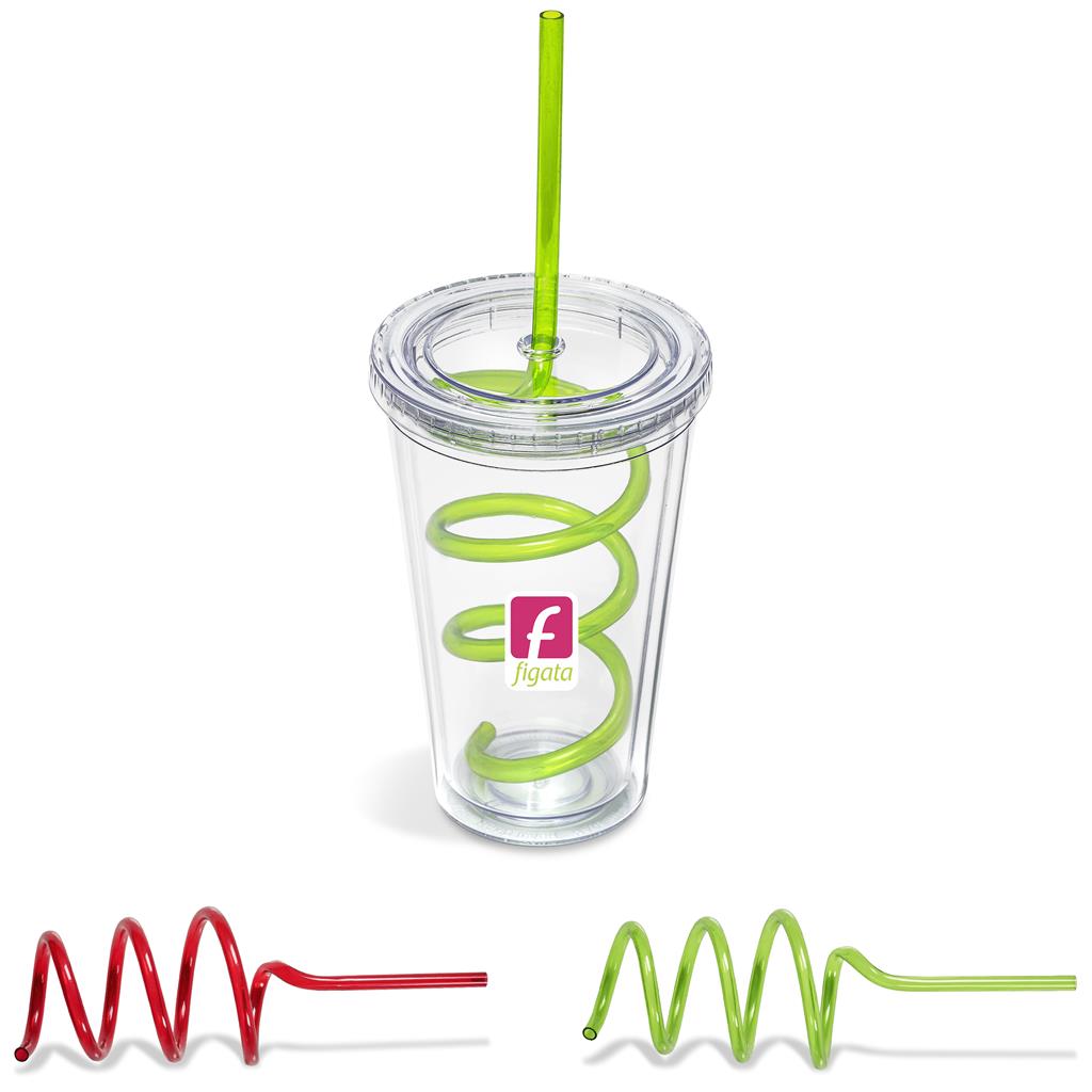 Malibu Tumbler & Twisty Straw Tumbler Corporate Gifting
