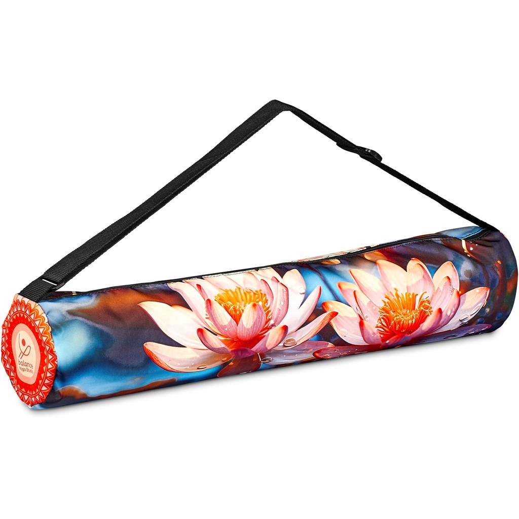 Pre-Production Sample Hoppla Wilderness Polyester Yoga Bag Corporate Gifting