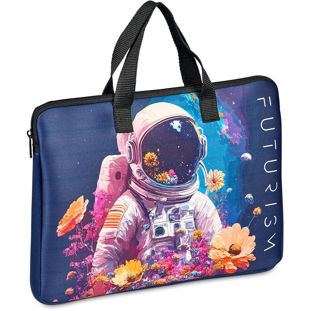 Pre-Production Sample Hoppla Plett Neoprene Laptop Sleeve with Handles – 13-14 inch Corporate Gifting
