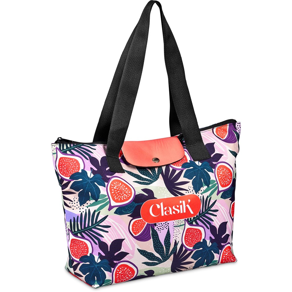 Pre-Production Sample Hoppla Rosebank Polyester Roll-Up Tote Bag Corporate Gifting