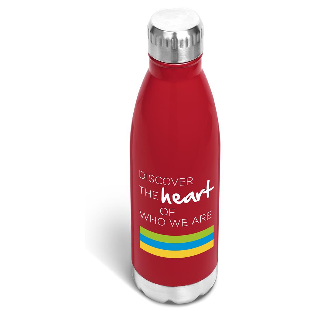 Omega Stainless Steel Water Bottle – 700ml Metal Drinkware