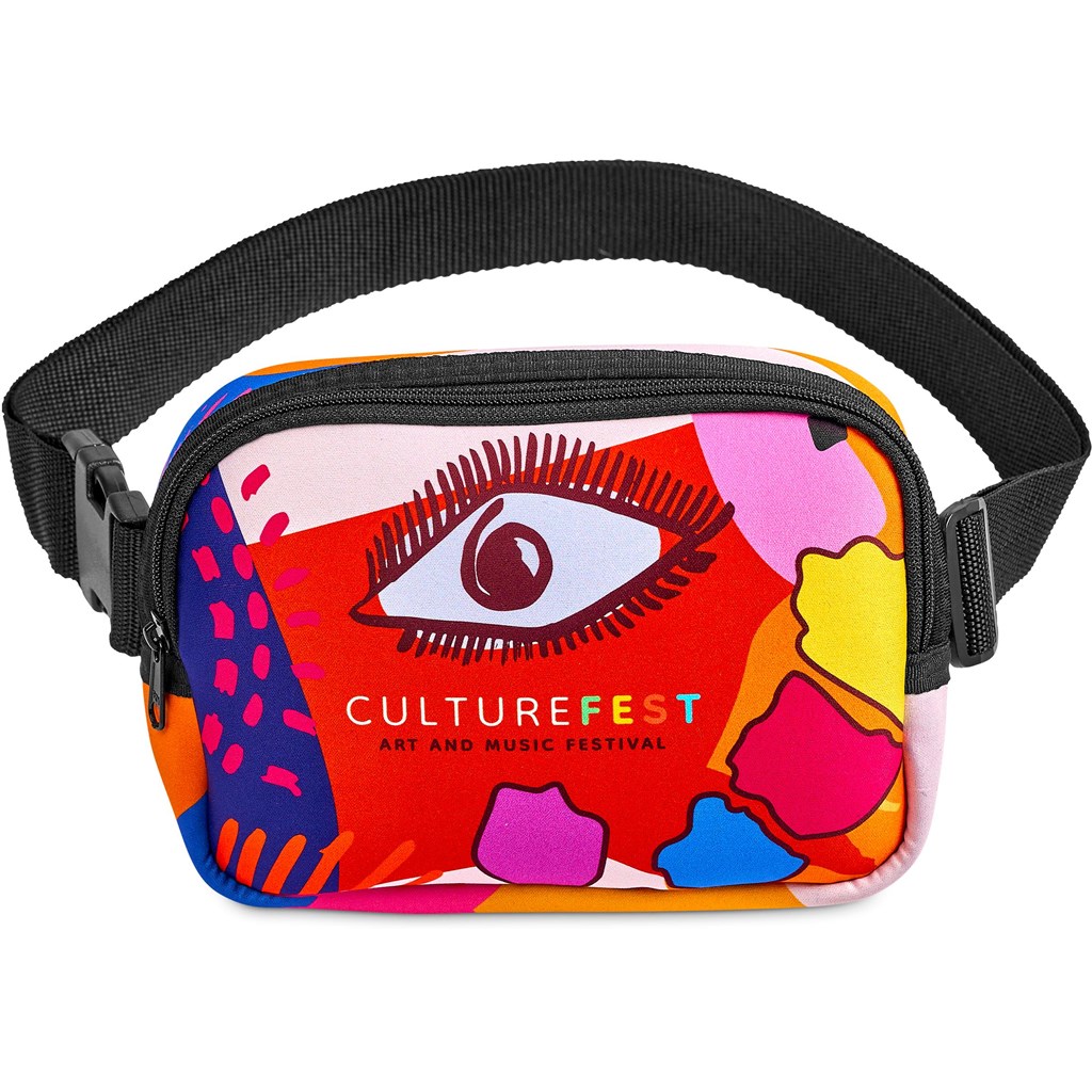 Pre-Production Sample Hoppla Lula Neoprene Waist Bag Corporate Gifting