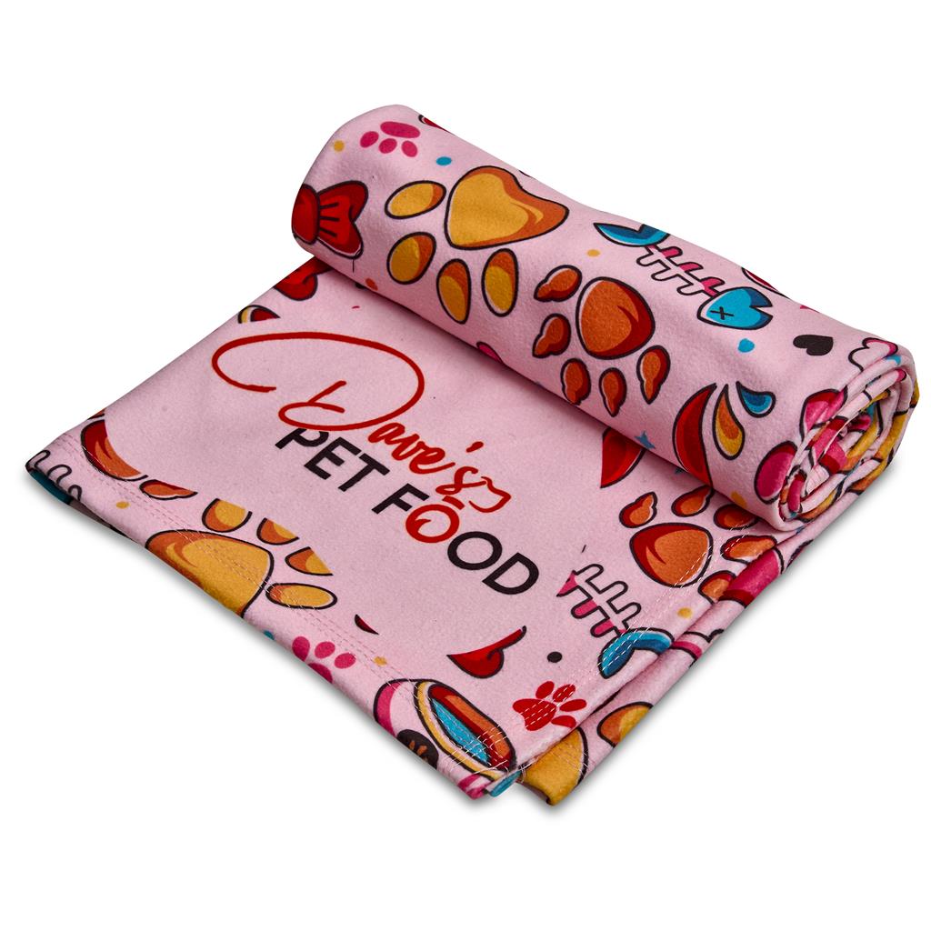 Pre-Production Sample Hoppla Nala Polyester Pet Blanket Corporate Gifting