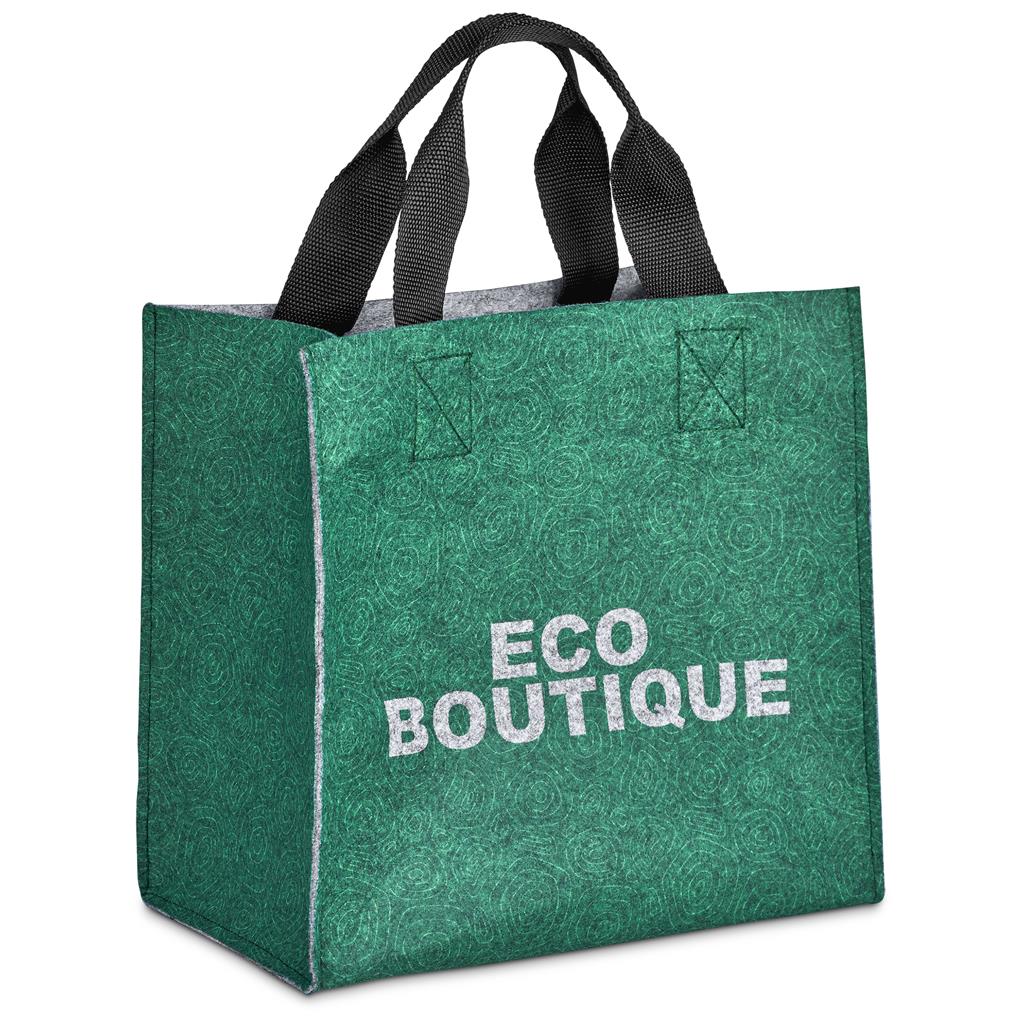Pre-Production Sample Hoppla Loopa Recycled PET Felt Tote Bag Corporate Gifting