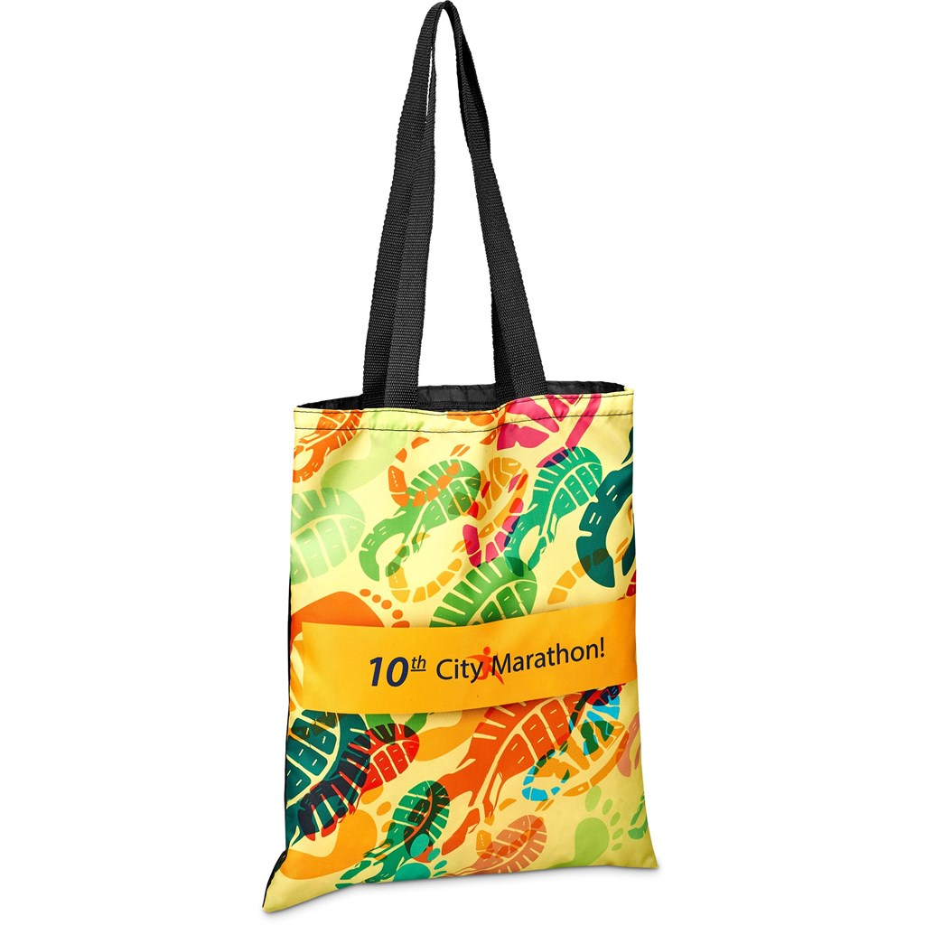 Pre-Production Sample Hoppla Mall Shopper with Front Panel Corporate Gifting