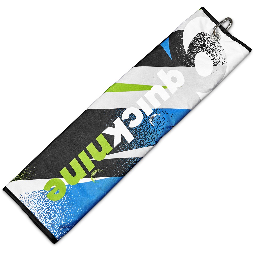 Pre-Production Sample Hoppla Xander Golf Towel Corporate Gifting